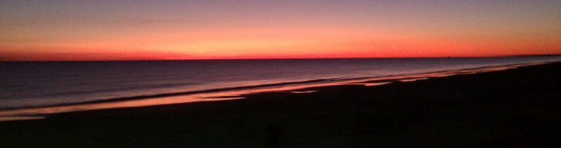 Sunset at Oak Island, North Carolina